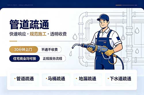 李沧管道疏通