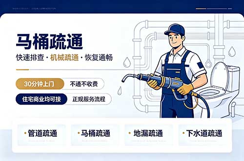 李沧马桶疏通