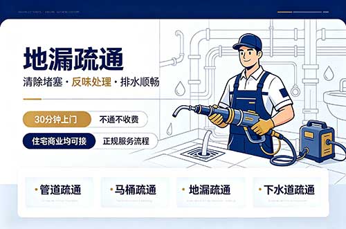 李沧地漏疏通