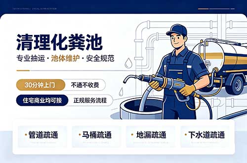 李沧清理化粪池